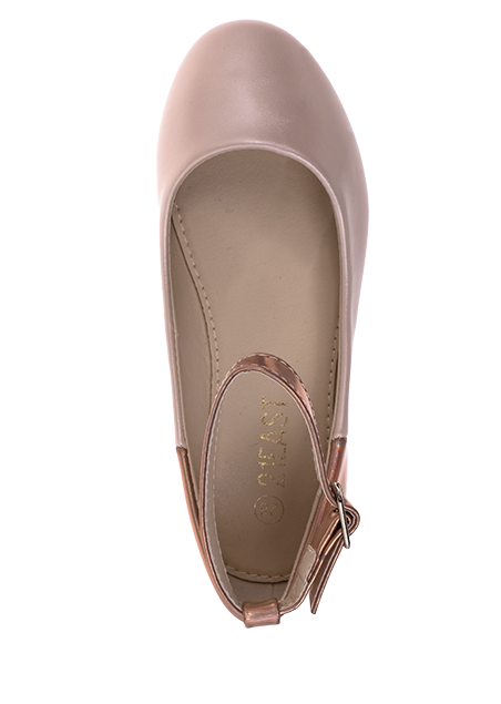 בלרינה 21EAST סגירת קרסול ורוד - נעלי נמרוד