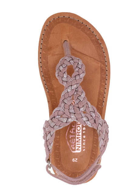 סנדלי אצבע קלועים נמרוד - נעלי נמרוד