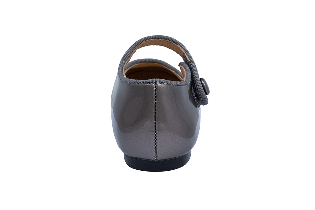 בלרינה צמדן כסוף מבריק - 21EAST - נעלי נמרוד