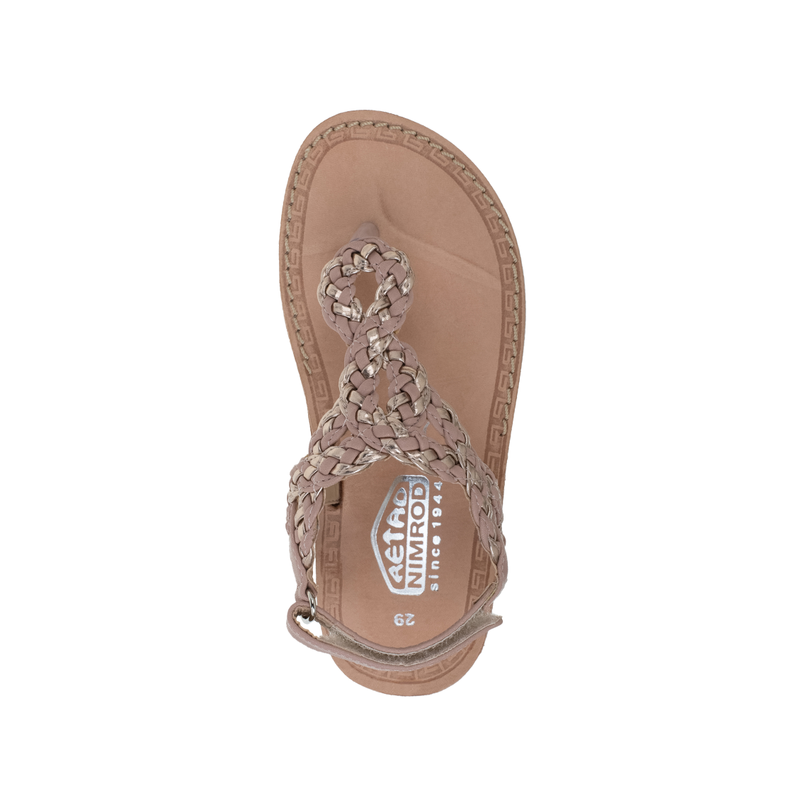 סנדלי אצבע קלועים נמרוד - נעלי נמרוד