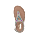 סנדלי בנות אצבע אתניים - נעלי נמרוד