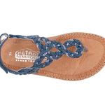 סנדלי אצבע קלועים נמרוד - נעלי נמרוד