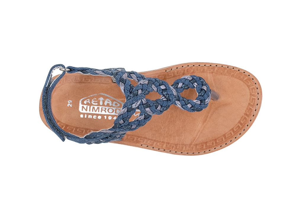 סנדלי אצבע קלועים נמרוד - נעלי נמרוד