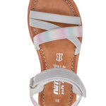 סנדלים פסים אלכסוניים - נעלי נמרוד