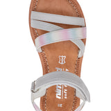 סנדלים פסים אלכסוניים - נעלי נמרוד