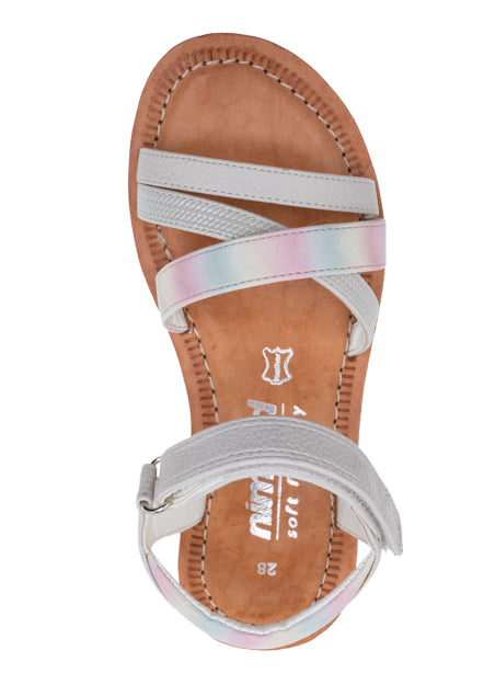 סנדלים פסים אלכסוניים - נעלי נמרוד