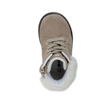 מגפון עור בשילוב פרווה אלפנטן - נעלי נמרוד