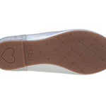 בלרינה סגירת קרסול כסוף - 21EAST - נעלי נמרוד