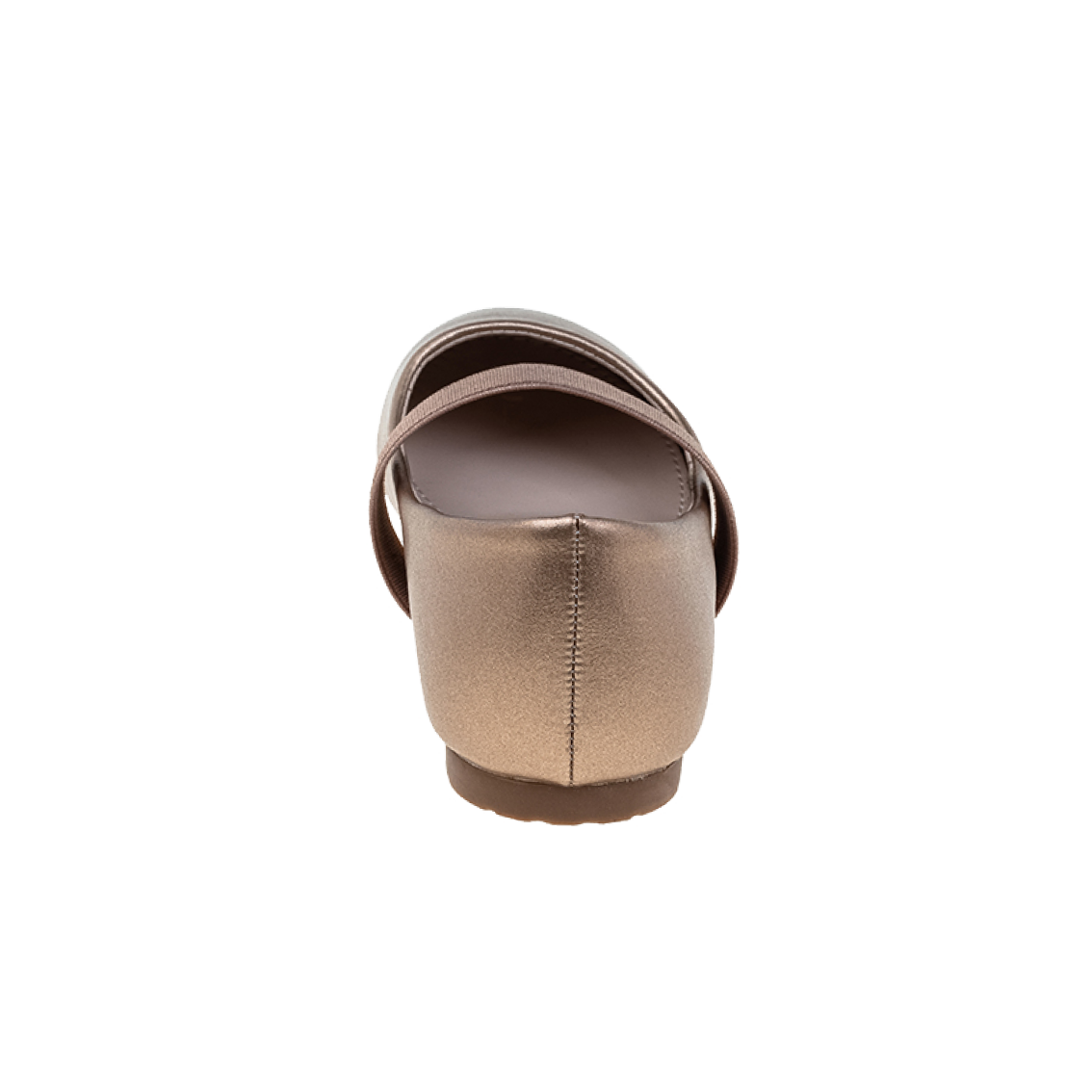 נעלי בלרינה גומי זהב 21EAST - נעלי נמרוד