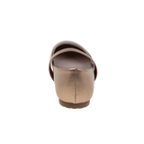 נעלי בלרינה גומי זהב 21EAST - נעלי נמרוד