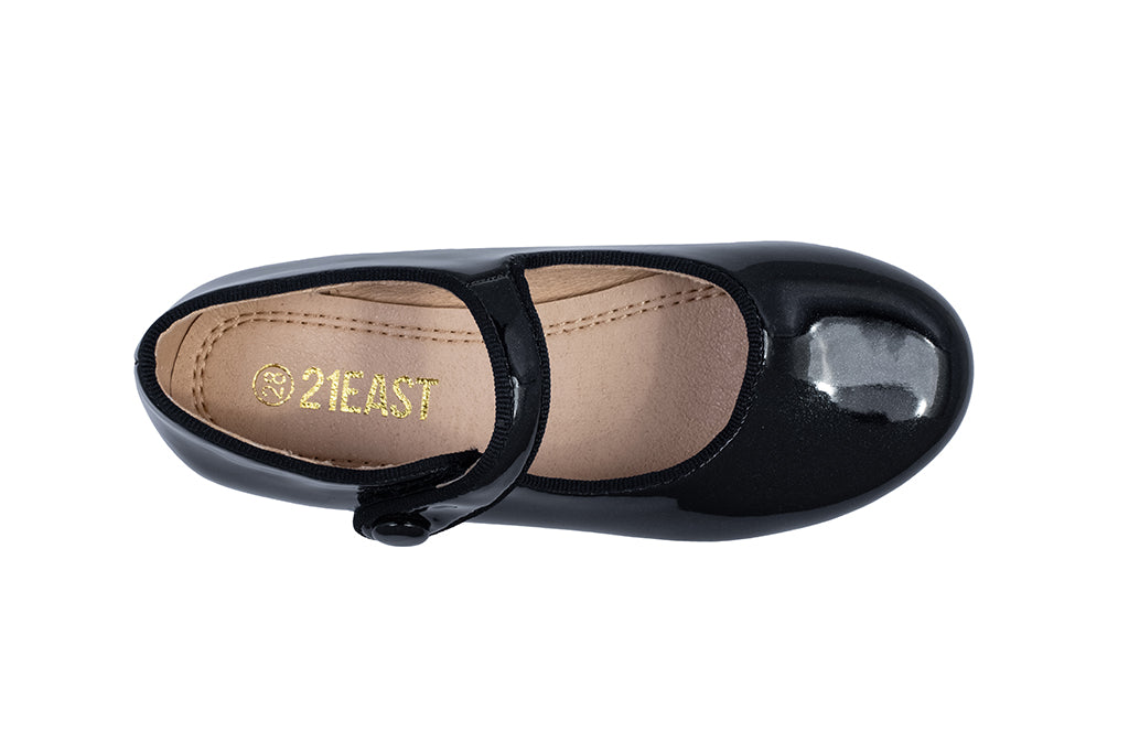 בלרינה צמדן שחור - 21EAST - נעלי נמרוד