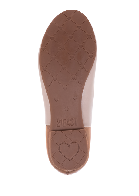 בלרינה 21EAST סגירת קרסול ורוד - נעלי נמרוד