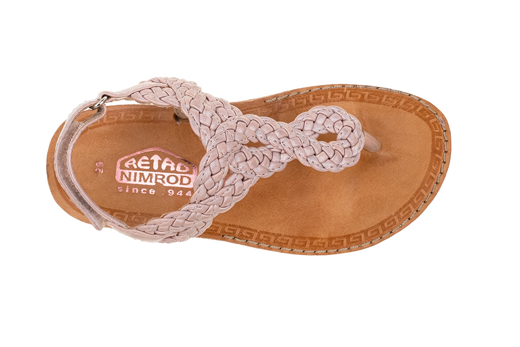 סנדלי אצבע קלועים נמרוד - נעלי נמרוד