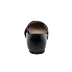 נעלי בלרינה גומי שחור מבריק 21EAST - נעלי נמרוד