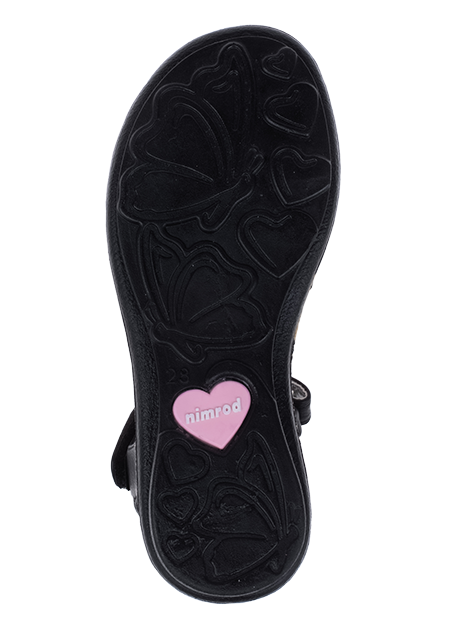 סנדלים פסים אלכסוניים - נעלי נמרוד