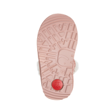 מגפון עור בשילוב פרוותי אלפנטן - נעלי נמרוד