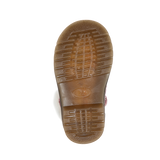 מגפון עור בשילוב פרווה אלפנטן - נעלי נמרוד